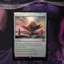 Foil Monument to Endurance Near Mint DFT Aetherdrift - Image 1