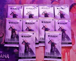 10 x FINAL FANTASY Play Booster Pack - Magic: The Gathering - Image 1