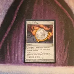 Amulet of Vigor - Worldwake - ex - Image 1