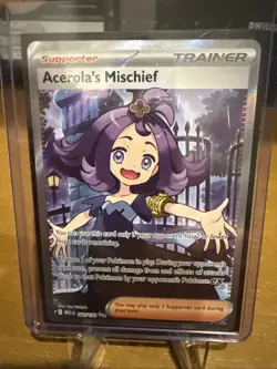 Acerola’s Mischief Pokemon 165/132 Mega evolution English - Image 2