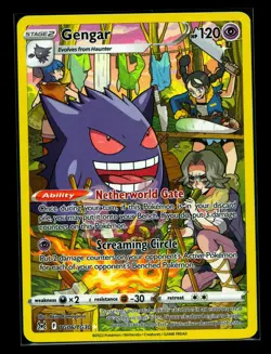 Pokemon TCG Gengar Full Art Trainer Gallery TG06/TG30 Near Mint Lost Origin NM - Image 1
