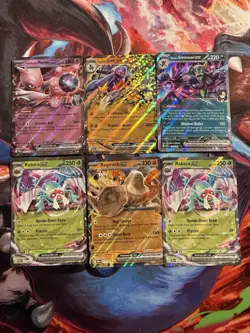 Pokemon TCG Destined Rivals Ex’s Lot Of 6 - Image 1