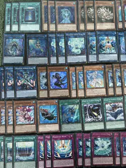 YuGiOh 70 Card Marincess Link Deck w/30 Extra &Side Marincess Dive Springirl Etc - Image 2