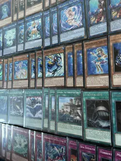 YuGiOh 70 Card Marincess Link Deck w/30 Extra &Side Marincess Dive Springirl Etc - Image 5