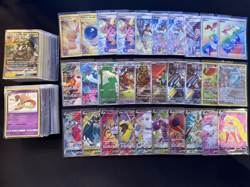 Lot of 150 Pokemon Cards V/VMAX/EX/Full Art/GX/Trainer/Holos Modern Collection - Image 1