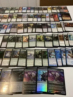 MTG Magic The Gathering Card Lot #204 ,100+ Card Lot,Random Select. Incl 5 FOILS - Image 2