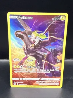 Pokemon Zekrom TG05/TG30 Brilliant Stars Full Art Trainer Gallery NM Card - Image 2