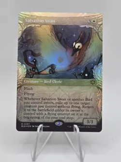 Salvation Swan Showcase Bloomburrow Foil #297 MTG Card - Image 1
