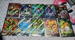Pokemon Card Lot 10 Official TCG Cards SW&SH V Full Art Near Mint - Image 1