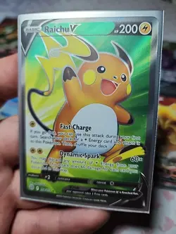 Pokemon Card Lot 10 Official TCG Cards SW&SH V Full Art Near Mint - Image 3