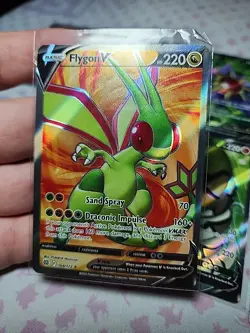 Pokemon Card Lot 10 Official TCG Cards SW&SH V Full Art Near Mint - Image 4