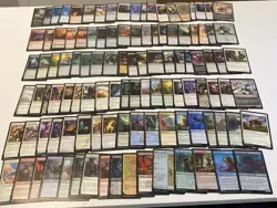 MTG Magic The Gathering Card Lot #202 ,100+ Card Lot,Random Select. Incl 5 FOILS - Image 1