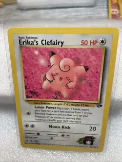 Pokemon TCG Erika's Clefairy Gym Challenge 40/132 Non-Holo Unlimited Card - Image 2