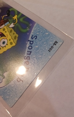 Spongebob Squarepants 2003 Aquatic Amigos #AA-001 First Edition Rookie Card NM - Image 5