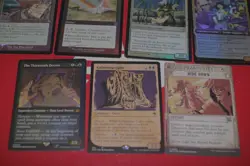 MTG 7x misc rares foils uzra's blueprints magic card lot LP - Image 2