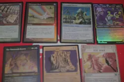 MTG 7x misc rares foils uzra's blueprints magic card lot LP - Image 3