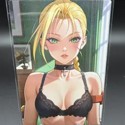 Cammy White Anime Waifu Card Doujin ACG Goddess Holo - Image 2