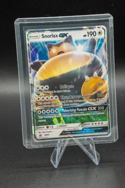 Pokemon TCG Snorlax GX SM05 Full Art Ultra Rare Holo Card Sun & Moon Promo MP - Image 5