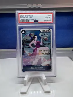 PSA 10 Boa Hancock OP02-059 Judge Pack Vol 1 Promo English One Piece Card - Image 1