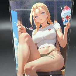 Cammy White Anime Waifu Card Doujin ACG Goddess Holo - Image 1
