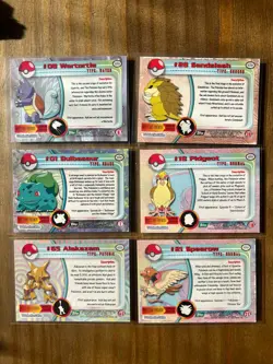 LOT OF (18) Vintage 1999 Pokemon Topps Cards - TV Animation Edition ‼EX-NM‼🔥 - Image 2