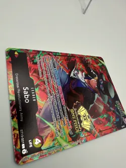 Sabo ST13-001 (2nd Anniversary Tournament) One Piece TCG Promo Card Nm ENG Foil - Image 3