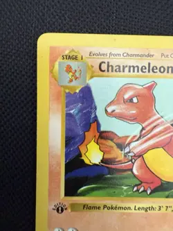 Pokemon Charmeleon 24/102 1st Edition Shadowless Base Set Card Unplayed NM - Image 5