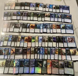 MTG Magic The Gathering Card Lot #226, 100+ Card Lot. Includes 10 FOILS - Image 1