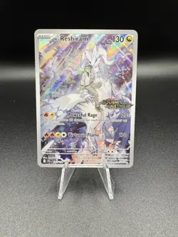 Pokemon N's Reshiram 167/159 Stamped Promo Journey Together Pokemon Card - Image 1