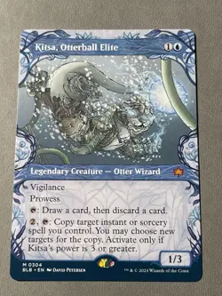 Kitsa, Otterball Elite SHOWCASE Bloomburrow BLB MTG Magic Gathering NM - Image 1
