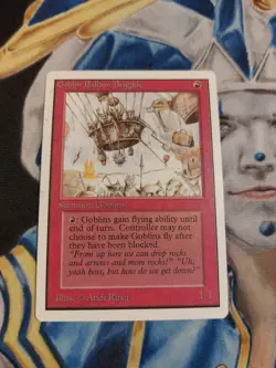 Goblin Balloon Brigade MTG Unlimited Uncommon Creature Slightly Played x1 GG6 - Image 1