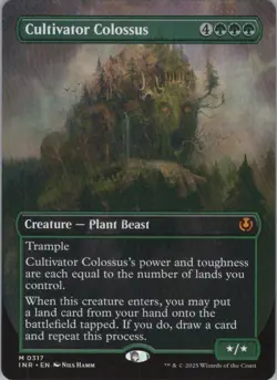 Cultivator Colossus (Borderless) M Innistrad Remastered 317 NM - Image 1