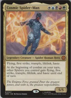 Cosmic Spider-Man M Marvel's Spider-Man 127 NM - Image 1