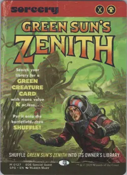 Green Sun's Zenith (Showcase) M Special Guests 127 NM - Image 1