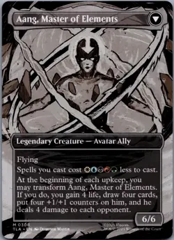 MTG Normal Avatar Aang (Borderless) M Avatar: The Last Airbender 308 NM - Image 2