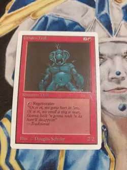Uthden Troll MTG Unlimited Uncommon Red Creature Slightly Played x1 GG8 - Image 1