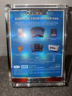 Magic MTG Spider-Man Spiderman Gift Bundle Luxurious Acrylic Protection Case - Image 4