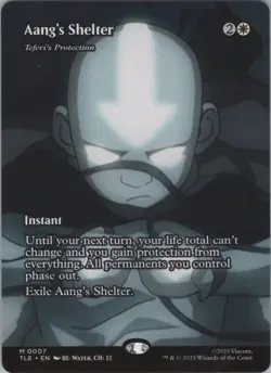 MTG (Regular) Aang's Shelter - Teferi's Protection (Borderless) M Avatar: The La - Image 1