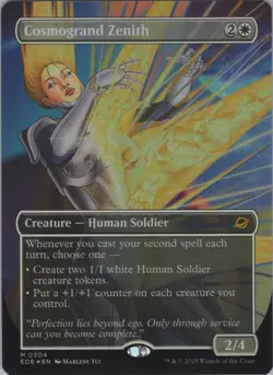 MTG (FOIL) Cosmogrand Zenith (Borderless) M Edge of Eternities 304 NM - Image 1