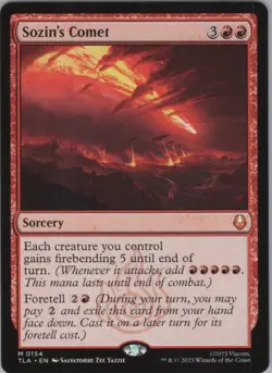 MTG Normal Sozin's Comet M Avatar: The Last Airbender 154 NM - Image 1