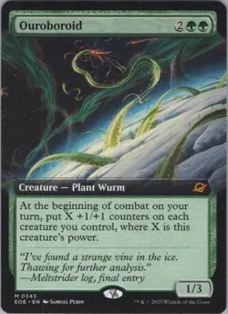 MTG (Regular) Ouroboroid (Extended Art) M Edge of Eternities 345 NM - Image 1