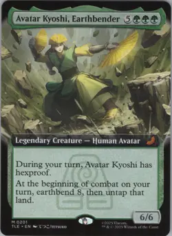 MTG Normal Avatar Kyoshi, Earthbender (Extended Art) M Avatar: The Last Airbende - Image 1