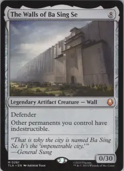 MTG Normal The Walls of Ba Sing Se M Avatar: The Last Airbender 261 NM - Image 1
