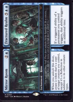 Mirror Room // Fractured Realm - Duskmourn DSK - Magic MTG NM - Image 1