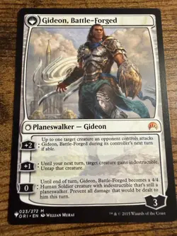 MTG Magic The Gathering Gideon Battle-Forged VERY tough pull! - Image 1