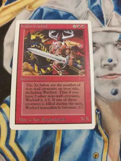 Keldon Warlord MTG Unlimited Uncommon Red Creature Moderately Played x1 GG4 - Image 2