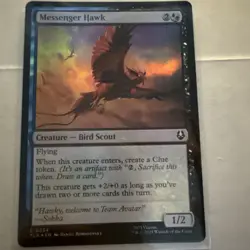 NM Foil Messenger Hawk, MTG, Avatar: The Last Airbender, Magic, 234 - Image 1