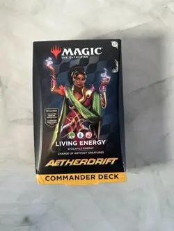 Magic The Gathering Aetherdrift Commander Deck Living Energy, Sealed - Image 1