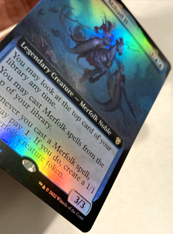 MTG Emperor Mihail II *EXTENDED ART FOIL* Commander: Dominaria United 073 NM - Image 3