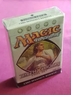 Magic The Gathering 10TH EDITION CHO-MANNO'S RESOLVE New Sealed Theme Deck MTG - Image 3